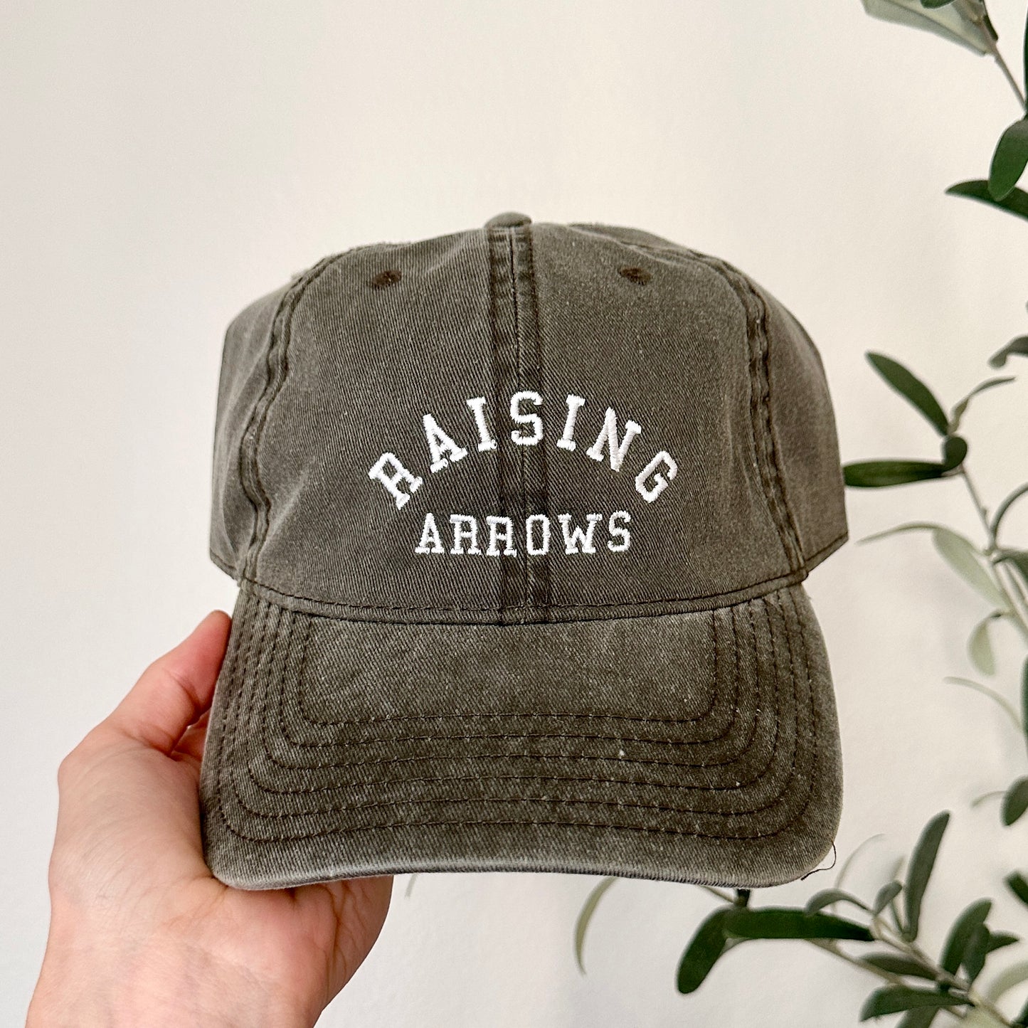 Raising Arrows Embroidered Dad Hat
