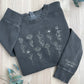Birth Month Flower Embroidered Crewneck