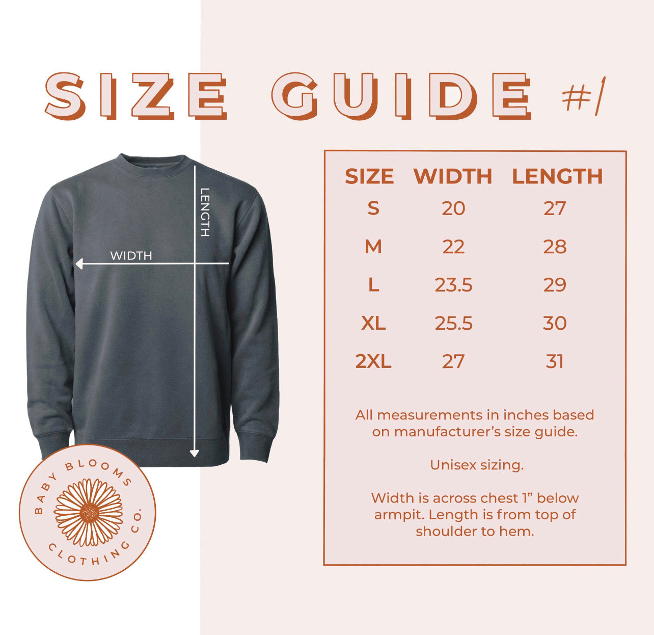 Peonies Embroidered Crewneck | November Birth Month Flower