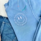 Fullness of Joy Smile Embroidered Sweatshirt
