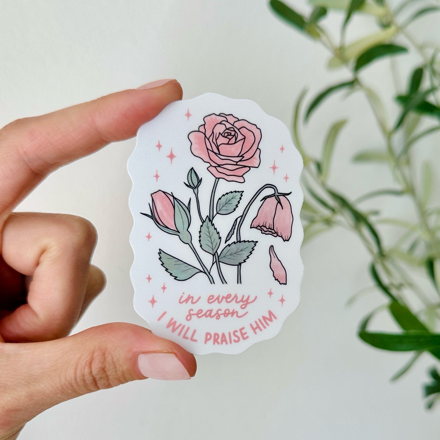 In Every Season Sticker