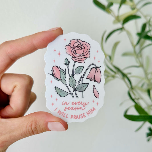 In Every Season Sticker