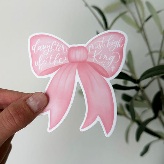 Daughter of the King Sticker