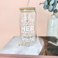 God is Within Her Glass Cup