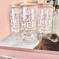 God is Within Her Glass Cup