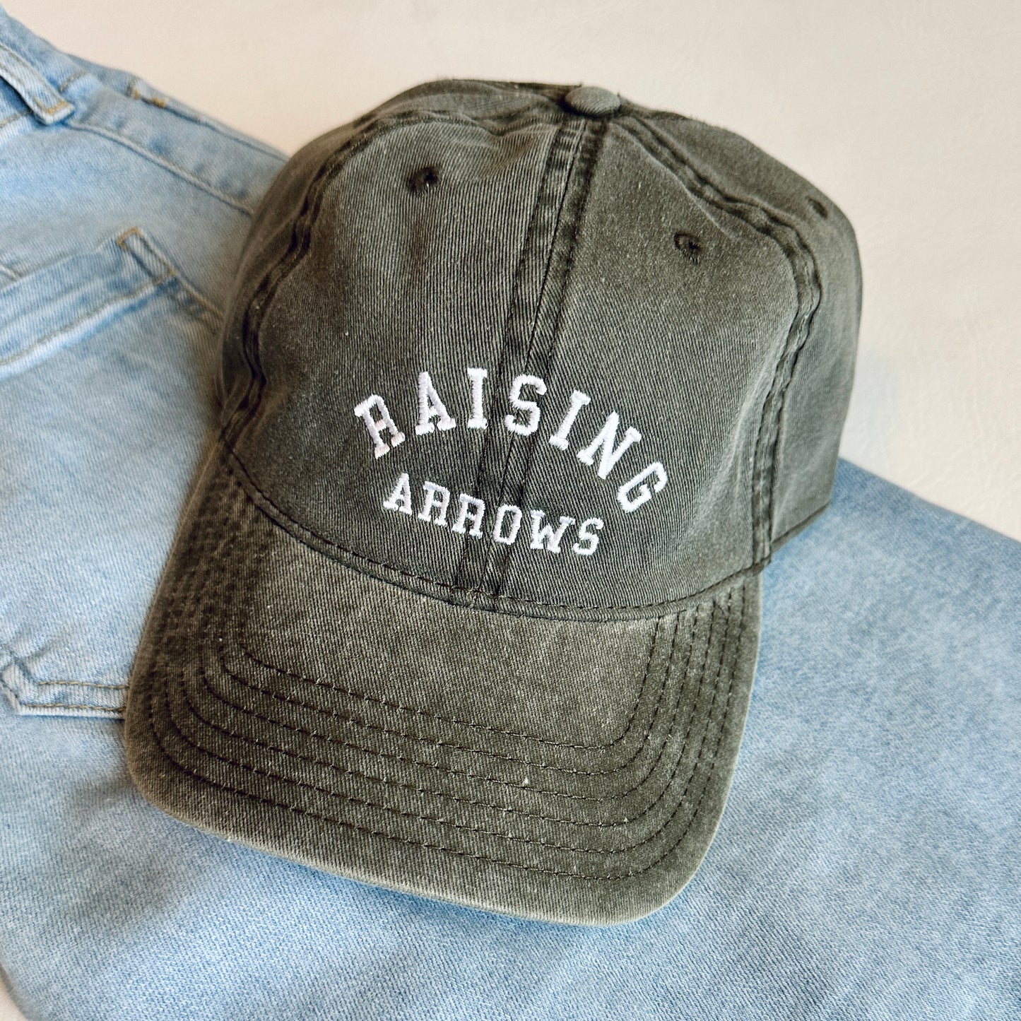 Raising Arrows Embroidered Dad Hat