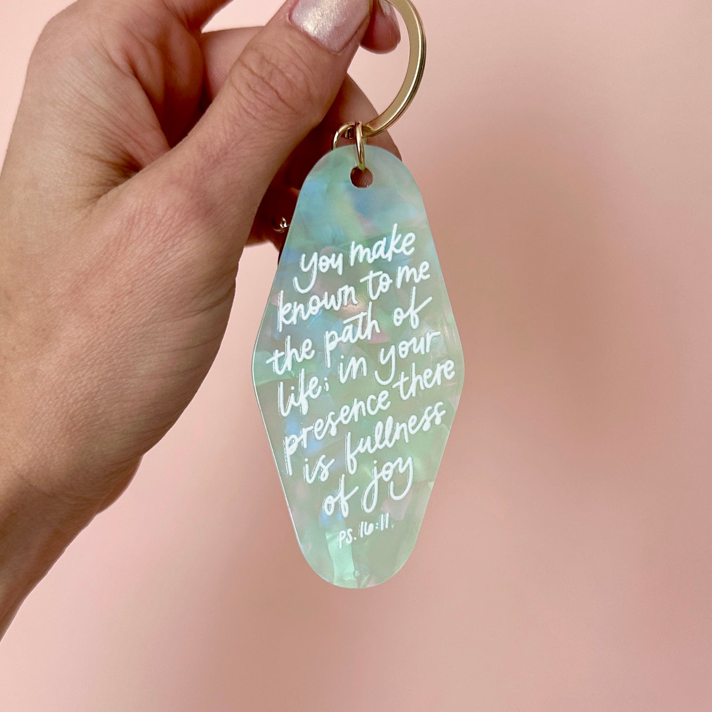 Christian Motel Bag Charm / Keychain