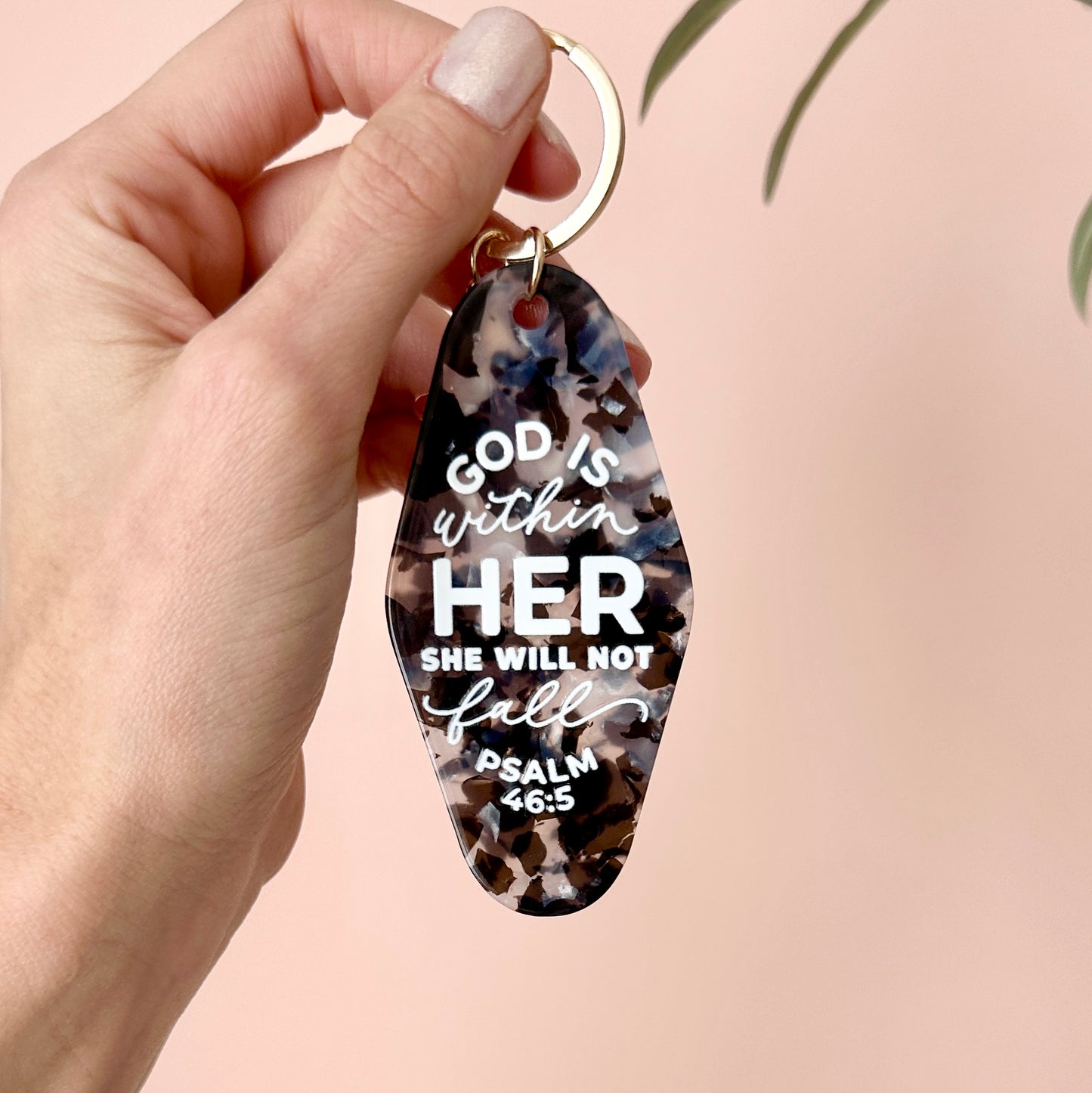 Christian Motel Bag Charm / Keychain