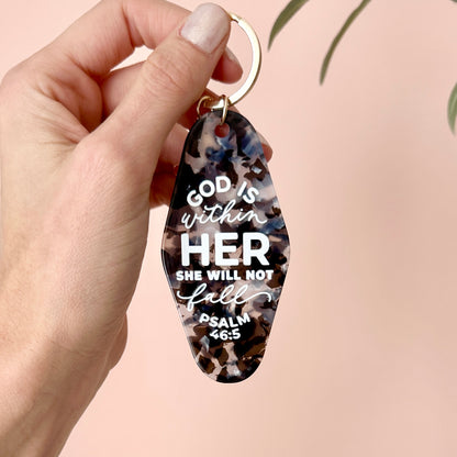 Christian Motel Bag Charm / Keychain
