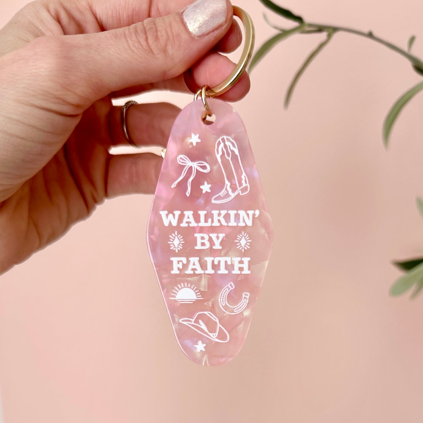 Christian Motel Bag Charm / Keychain