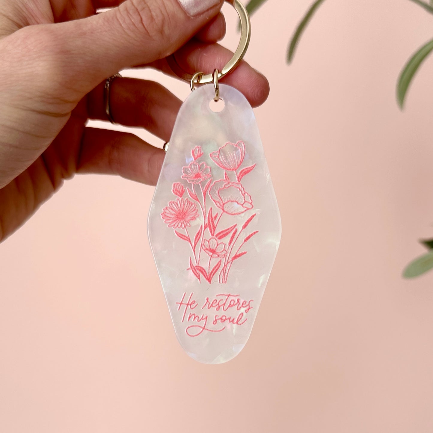 Christian Motel Bag Charm / Keychain