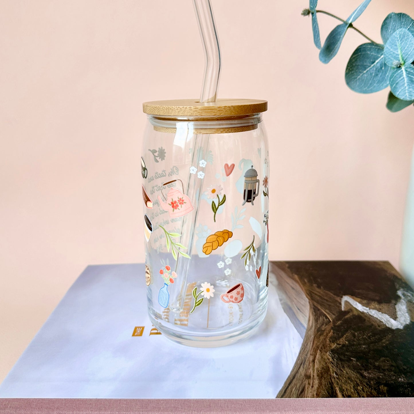 Taste and See Glass Cup