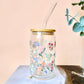 Consider the Wildflowers Glass Cup