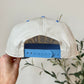 Jesus is King Embroidered Trucker Hat - Light Blue