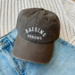 Raising Arrows Embroidered Dad Hat - Espresso